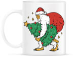 printfashion Karácsonyi yeti - Bögre - Fehér (14674196)
