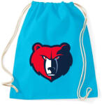 printfashion Medve - Sportzsák, Tornazsák - Surf blue (15093556)