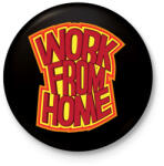 printfashion Home office - Kitűző, hűtőmágnes - Fekete (3113674)