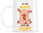 printfashion Moody, Foody - Bögre - Fehér (14714282)