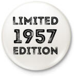 printfashion 1957 - Kitűző, hűtőmágnes - Fehér (5057618)