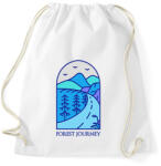 printfashion Erdőtúra - Sportzsák, Tornazsák - Fehér (2374306)