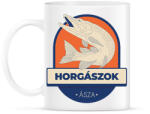 printfashion Horgászok ásza - Bögre - Fehér (6284712)