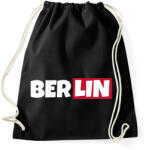 printfashion BERLIN - Sportzsák, Tornazsák - Fekete (10023031)