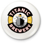 printfashion Titanic brewery - Kitűző, hűtőmágnes - Fehér (14896692)