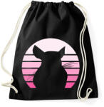 printfashion Csincsilla - Sportzsák, Tornazsák - Fekete (13349490)