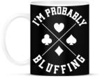 printfashion Bluffing - Bögre - Fekete (15563486)