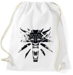 printfashion Witcher - Vaják - Sportzsák, Tornazsák - Fehér (5753525)