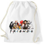 printfashion Horror friends - Sportzsák, Tornazsák - Fehér (16768455)