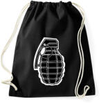 printfashion Gránát - Sportzsák, Tornazsák - Fekete (1291494)