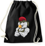 printfashion Chicken Rambo - Sportzsák, Tornazsák - Fekete (864921)