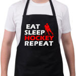 printfashion Hockey 02 - Kötény - Fekete (11710317)