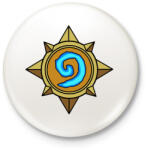 printfashion Hearthstone - Kitűző, hűtőmágnes - Fehér (3081451)
