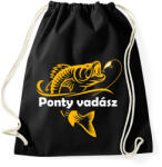 printfashion Pontyász - Sportzsák, Tornazsák - Fekete (2614370)