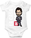 printfashion La casa de papel N4 - Baba Body - Fehér (5539638)