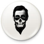 printfashion Lincoln - Kitűző, hűtőmágnes - Fehér (3074019)