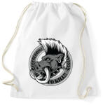 printfashion Vaddisznó - Sportzsák, Tornazsák - Fehér (396405)