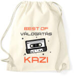 printfashion Retro kazetta - Sportzsák, Tornazsák - Natúr (11540248)