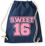printfashion Sweet 16 - Sportzsák, Tornazsák - Sötétkék (438886)