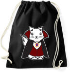 printfashion vámpír cica - Sportzsák, Tornazsák - Fekete (14539197)