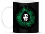 printfashion Anonymous hacker - Bögre - Fekete (6131885)
