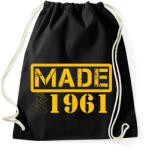 printfashion 1961 - Sportzsák, Tornazsák - Fekete (12786788)