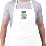printfashion wolf-rainbow - Kötény - Fehér (14553802)