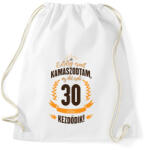 printfashion kamasz-30-brown-orange - Sportzsák, Tornazsák - Fehér (597803)