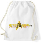 printfashion Star Trek logo - Sportzsák, Tornazsák - Fehér (2314749)
