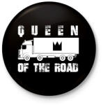 printfashion Queen of the road - Kitűző, hűtőmágnes - Fekete (7481053)