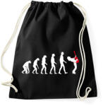 printfashion Rock evolúció - Sportzsák, Tornazsák - Fekete (1140709)
