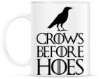 printfashion Trónok Harca- Crows before hoes - Bögre - Fehér (1814985)
