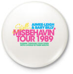 printfashion Tour 1989 - Kitűző, hűtőmágnes - Fehér (3082280)