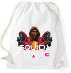 printfashion Squid game boss and soldiers 2 - Sportzsák, Tornazsák - Fehér (5608940)