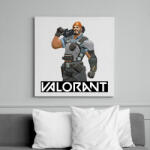 printfashion Valorant Brimstone - Vászonkép - Fehér (6631601)