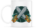 printfashion Láncfűrész - Bögre - Fehér (5109800)