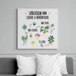 printfashion Szükségem van ezekre - Vászonkép - Fehér (15497259)