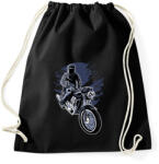 printfashion éjszakai motoros - Sportzsák, Tornazsák - Fekete (809120)