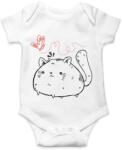 printfashion Dagi cica - Baba Body - Fehér (13011517)