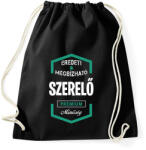 printfashion Szerelő - Sportzsák, Tornazsák - Fekete (1469424)