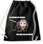 printfashion My anxiety is chronic. . . - Sportzsák, Tornazsák - Fekete (14459458)