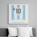 printfashion Argentin mez - Vászonkép - Fehér (11428735)