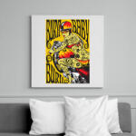 printfashion Született csajszi - Vászonkép - Fehér (6619997)