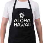 printfashion Hawaii - Kötény - Fekete (5010612)