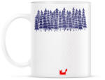 printfashion Alone in the forest - Bögre - Fehér (788619)