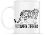 printfashion Danger zebra - Bögre - Fehér (2015787)