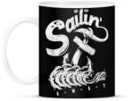 printfashion Elhajózni - Bögre - Fekete (791427)