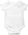 printfashion Tesla logo - Baba Body - Fehér (2107386)