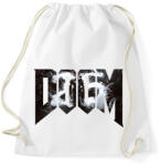 printfashion DOOM - Sportzsák, Tornazsák - Fehér (2950539)