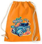 printfashion Hamburgeres - Sportzsák, Tornazsák - Narancssárga (204402)